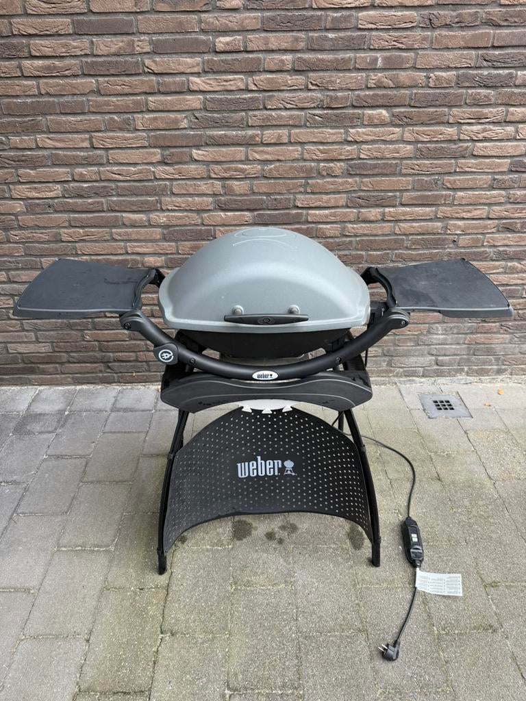 Weber Q2400 W stand dark gray, Tuin en Terras, Elektrische barbecues, Ophalen, Zo goed als nieuw