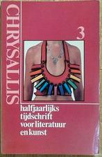 Chrysallis - halfjaarlijks tijdschrift voor literatuur en ku, Ophalen of Verzenden, Zo goed als nieuw, Overige typen