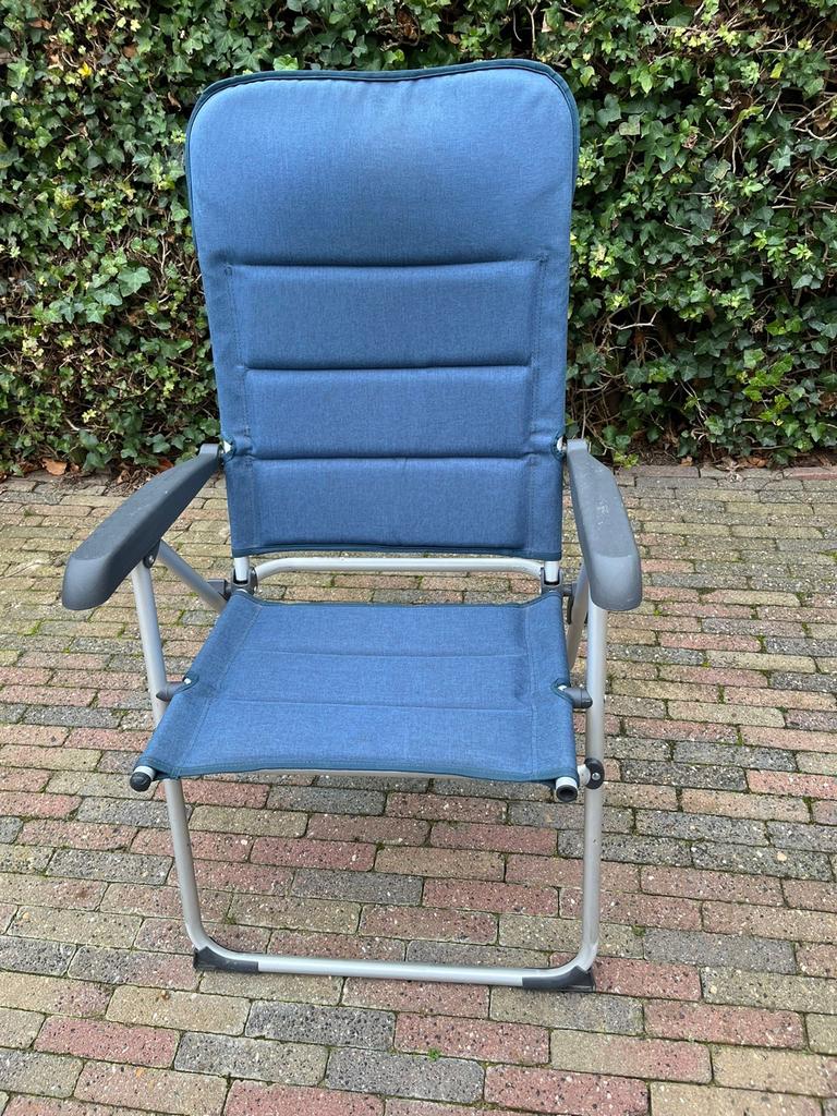 Obelink standenstoel - Comfortabele campingstoel, Caravans en Kamperen, Kampeermeubelen, Ophalen, Gebruikt, Campingstoel