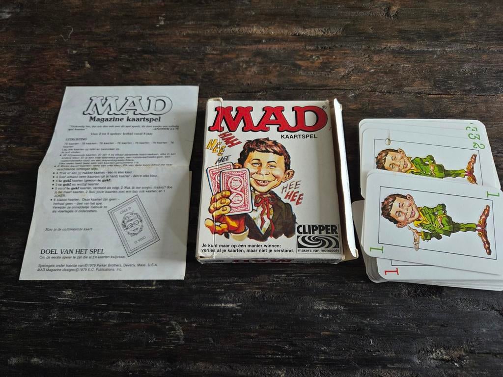MAD Magazine kaartspel, Hobby en Vrije tijd, Ophalen of Verzenden