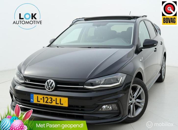 Volkswagen Polo 1.0 TSI R-Line PANO|LED|ACC|STOELVERW|CARPLA, Auto's, Volkswagen, Bedrijf, Te koop, Polo, ABS, Adaptive Cruise Control