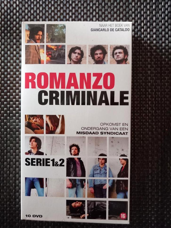 DVD box tv serie Romanzo Criminale Serie 1 & 2, Cd's en Dvd's, Dvd's | Tv en Series, Gebruikt, Actie en Avontuur, Boxset, Vanaf 16 jaar