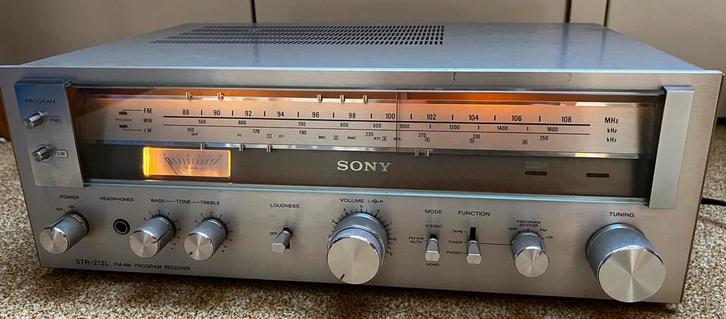Vintage Sony STR-212L, Audio, Tv en Foto, Versterkers en Receivers, Minder dan 60 watt, Sony, Ophalen of Verzenden