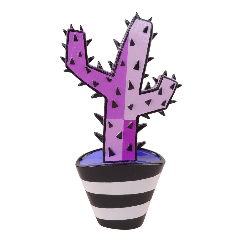 Jacqueline Schafer Cactus 2B - Kunsthars - 36x19x10 cm, Kunststof, Ophalen of Verzenden, Flora, Beeld