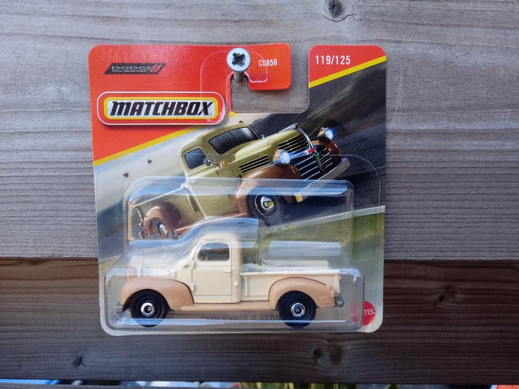 Dodge V-series Truck '40 Matchbox, Ophalen, Nieuw, Auto