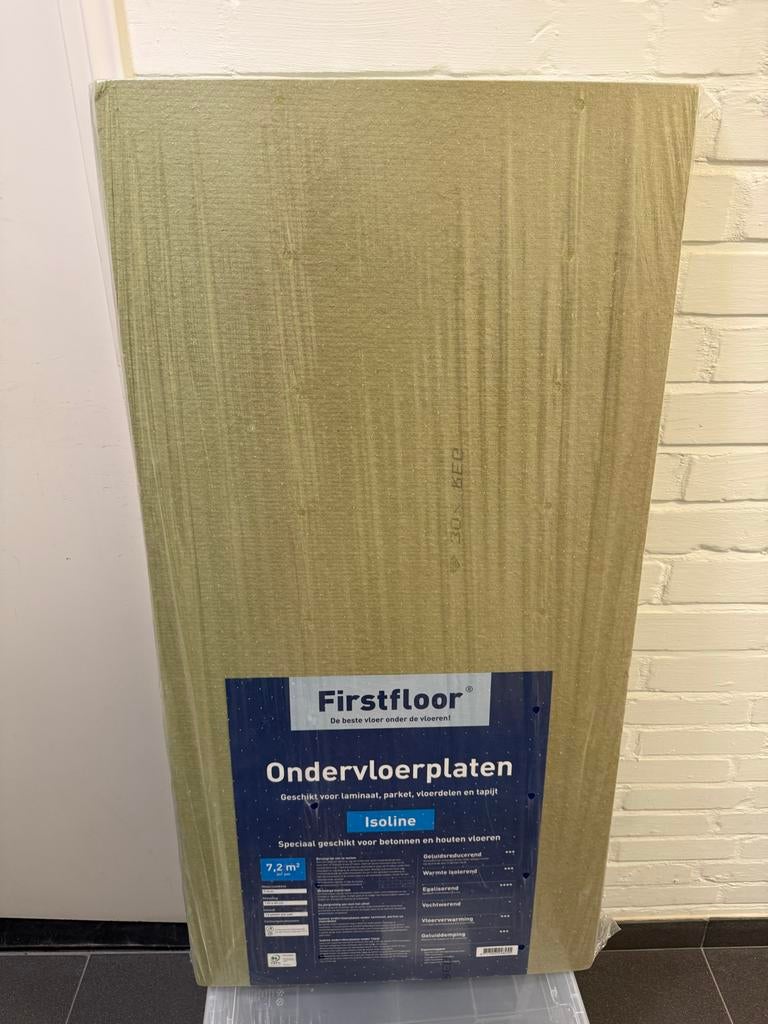 Ondervloerplaten Isoline voor laminaat, parket en tapijt, Ophalen, Overige materialen, 30 cm of meer, 50 tot 150 cm