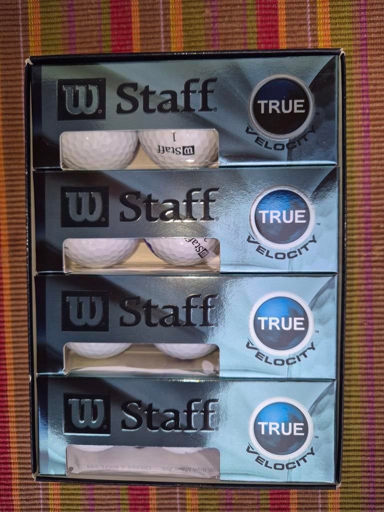 Wilson Staff True Velocity golfballen, Sport en Fitness, Golf, Ophalen of Verzenden