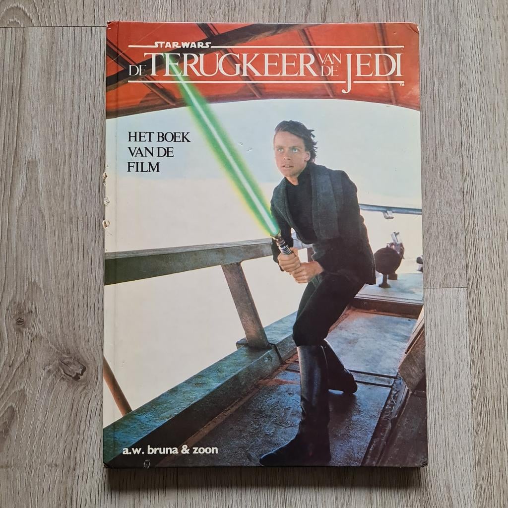 Filmboek Star Wars the Return of the Jedi, Verzamelen, Star Wars, Ophalen of Verzenden, Gebruikt, Actiefiguurtje