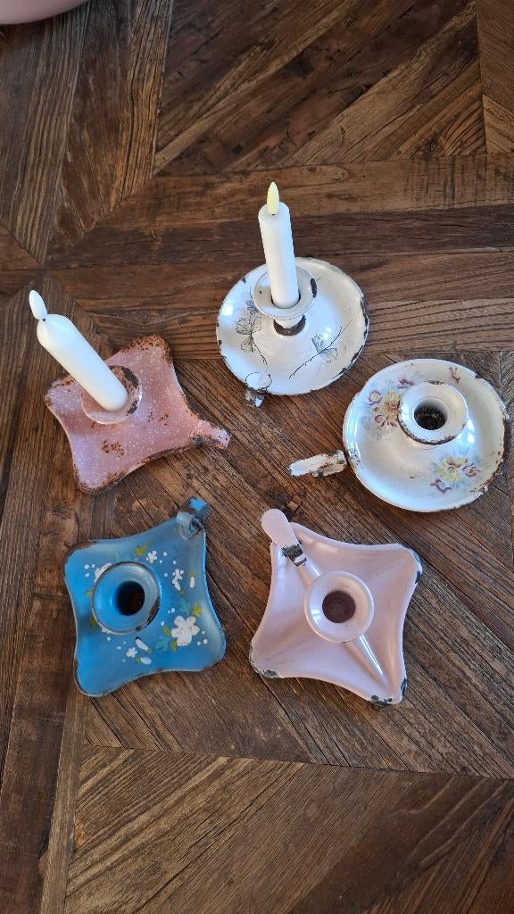 Emaille blakertjes, Ophalen of Verzenden