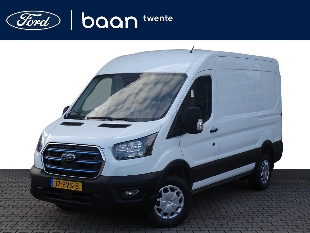 Ford E-Transit L2H2 Trend 68 kWh | 4,25 T | B Rijbewijs | la, Auto's, Bestelauto's, Automaat, Wit, Origineel Nederlands, Electronic Stability Program (ESP)
