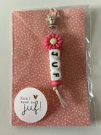 Sleutelhanger tashanger juf bedankje, Ophalen of Verzenden, Nieuw, Overige typen