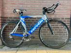 Cervélo P2 Tijdritfiets mt51 Blauw/Zilver  Zo goed als nieuw, 28 inch, Carbon, Heren, 49 tot 53 cm