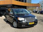 Chrysler Town & Country 4.0 V6|6-Zits|Camera|TV|Electrische, Auto's, Chrysler, Gebruikt, Zwart, Bedrijf, 3952 cc
