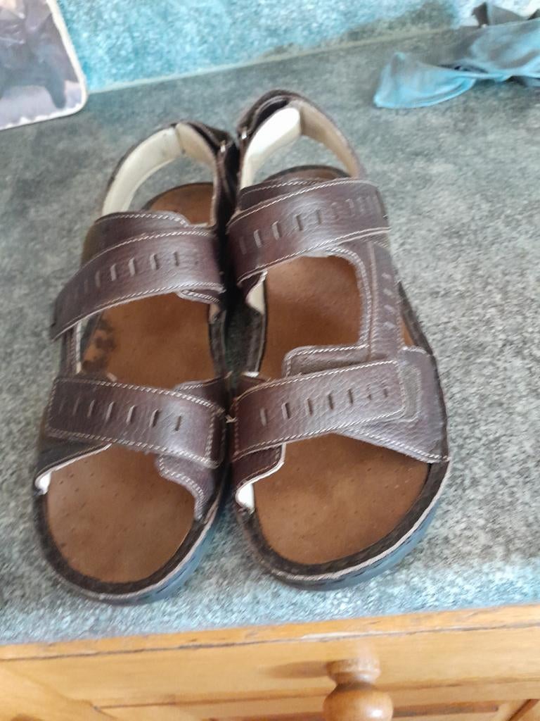 Mooie heren sandalen., Ophalen of Verzenden, Zo goed als nieuw, Sandalen
