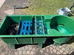 Vijverfilter set: filter, pomp, UV-C en luchtpomp, Tuin en Terras, Ophalen, Gebruikt, Vijverfilter