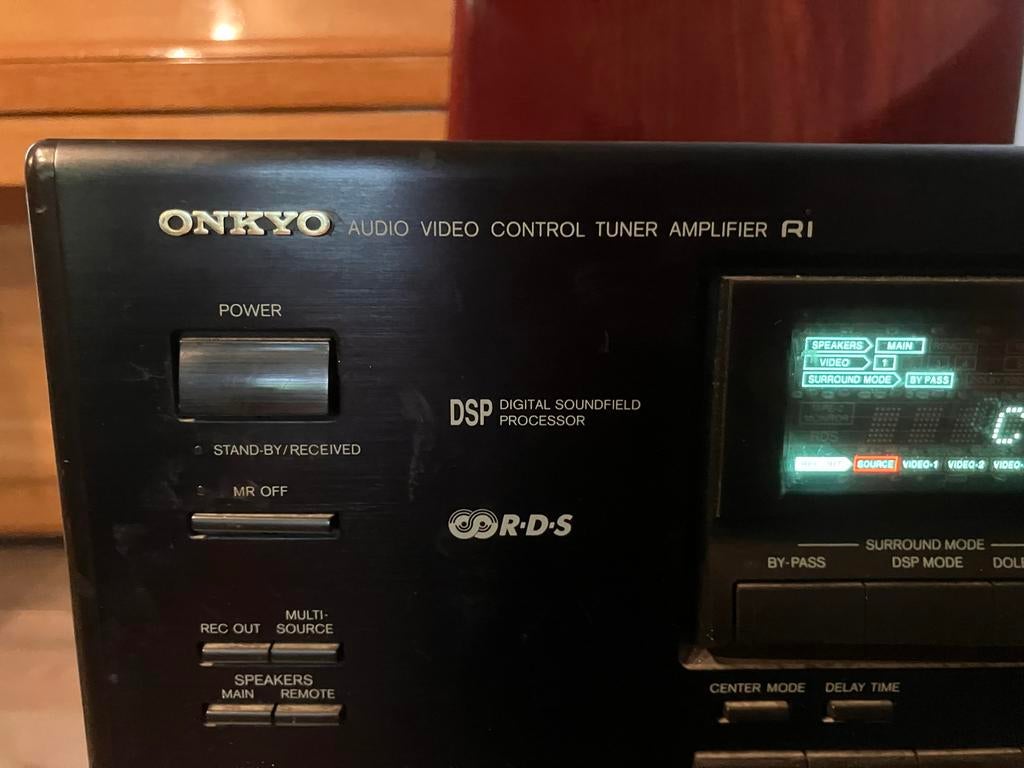 Onkyo Receiver met gratis Sony CD/DVD speler, Audio, Tv en Foto, Versterkers en Receivers, Ophalen, 60 tot 120 watt, Onkyo, Gebruikt
