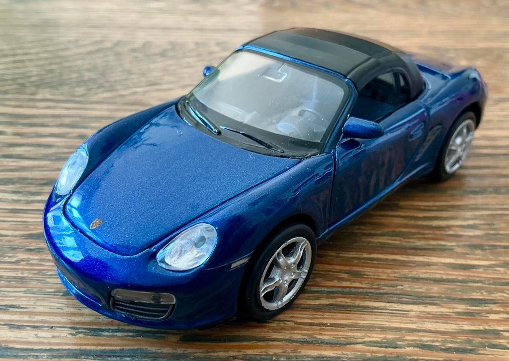 Porsche Boxster S Welly Auto 11.5 cm, Ophalen, Zo goed als nieuw, Auto