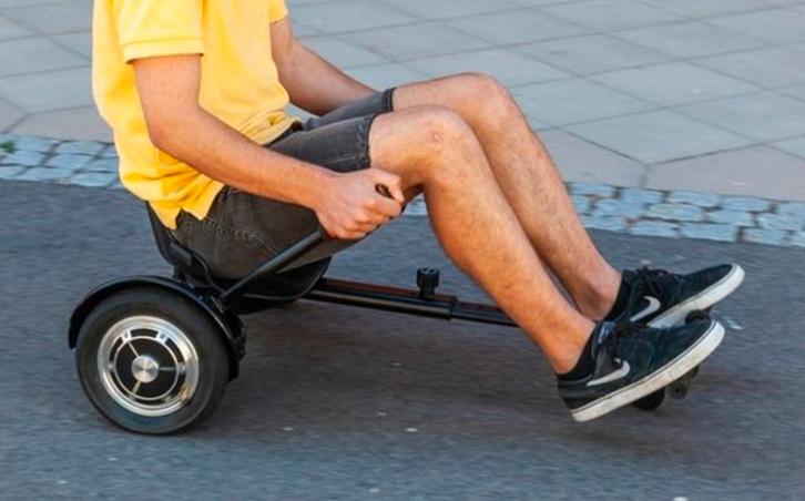 Denver Hoverboard Kart Zitje - Slechts 1x gebruikt!, Kinderen en Baby's, Speelgoed | Buiten | Voertuigen en Loopfietsen, Ophalen