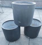 Grote ronde bloembakken, Ophalen, Rond, Kunststof