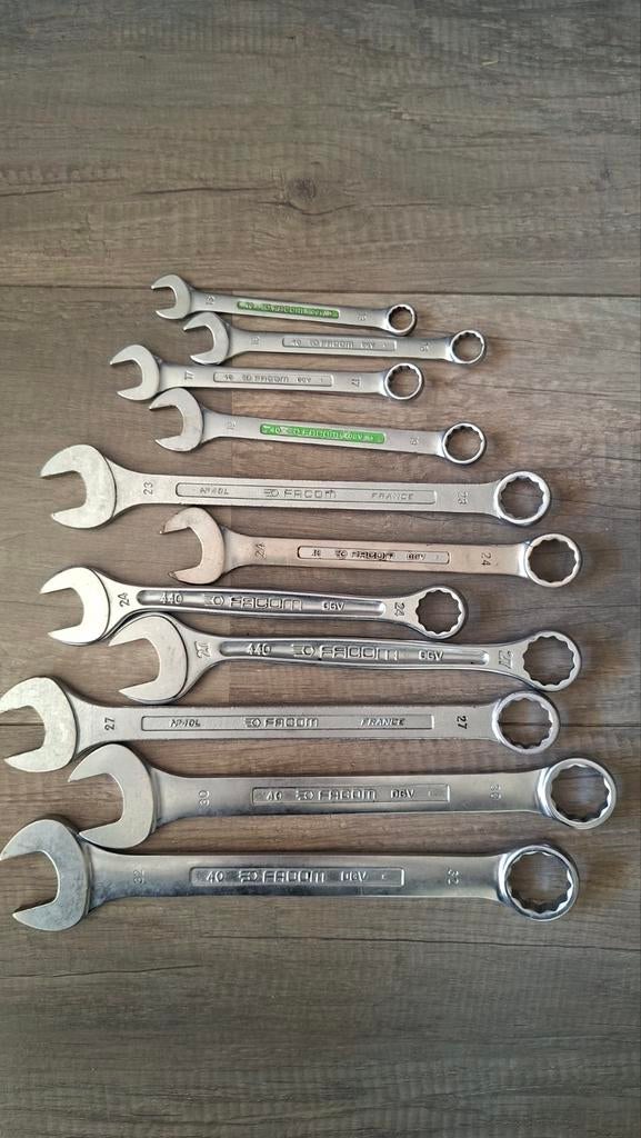 Facom Steek Ringsleutels Set - 11 Stuks, Ophalen of Verzenden