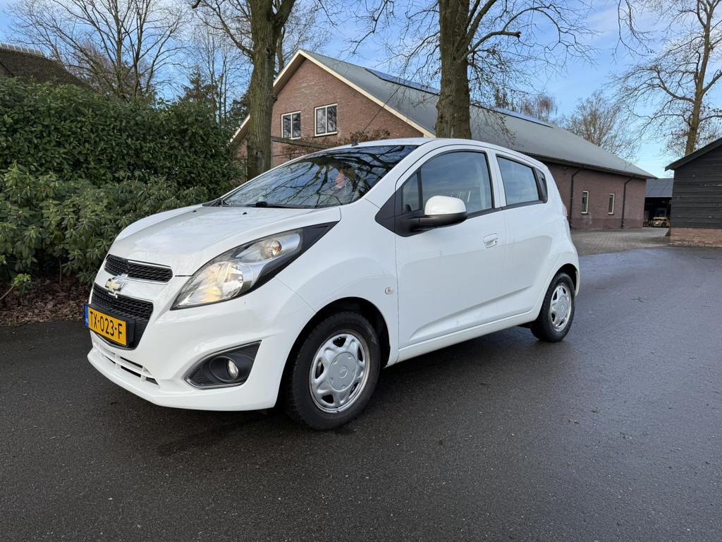 Chevrolet Spark 1.0 16V LT Airco, goed onderhouden, Auto's, Chevrolet, Voorwielaandrijving, Gebruikt, 4 cilinders, Leder en Stof