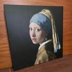 Gratis: Meisje met de Parel op canvas 60 x 60 cm, Huis en Inrichting, Woonaccessoires | Schilderijen, Tekeningen en Foto's, Ophalen