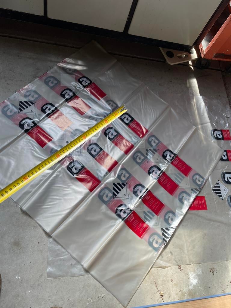 Asbest afvoer zakken 120x130cm, Ophalen of Verzenden, Nieuw