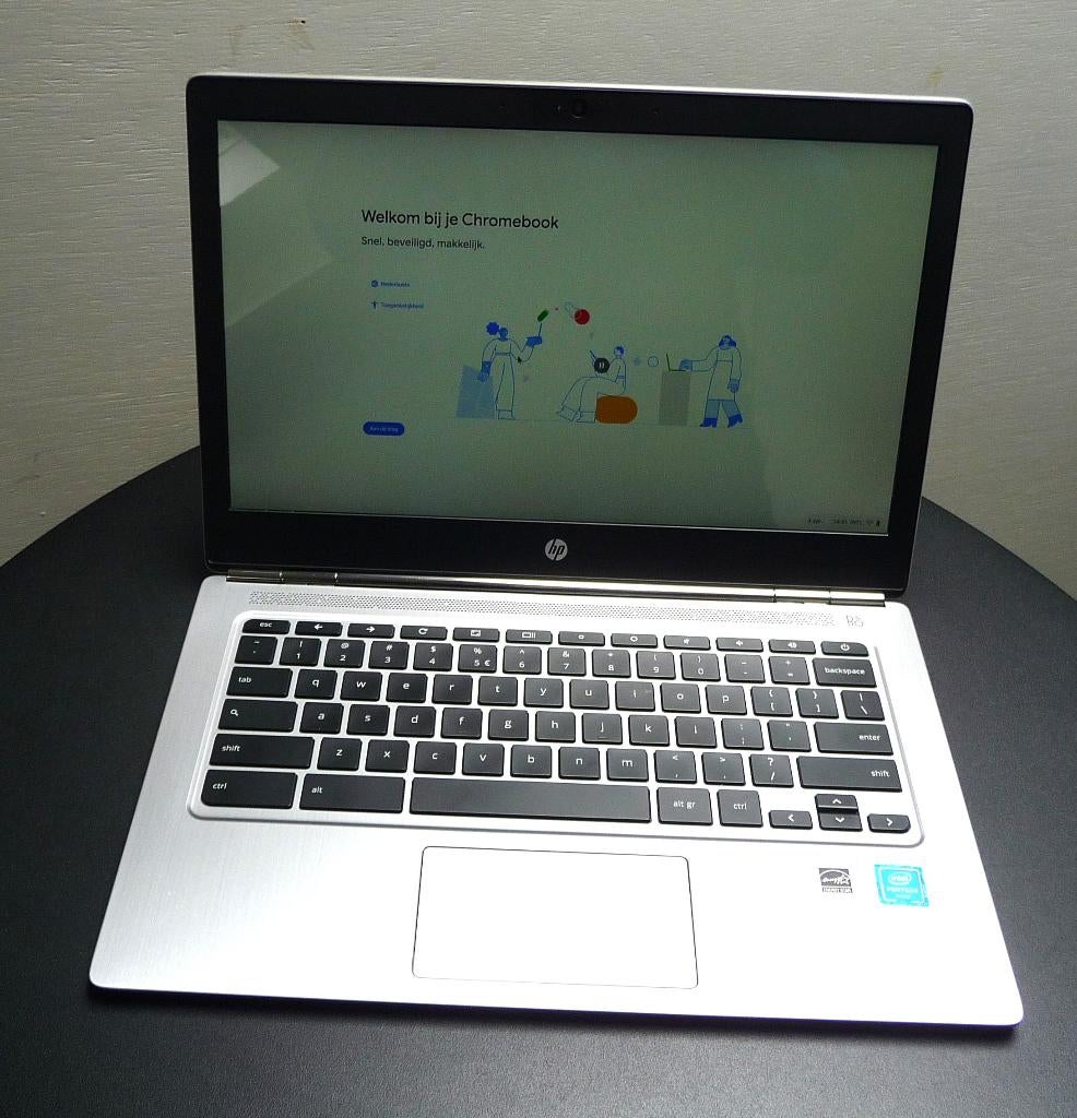Laptop HP Chromebook 13 G1, Computers en Software, Hp, 4 GB of minder, 13 inch, Qwerty