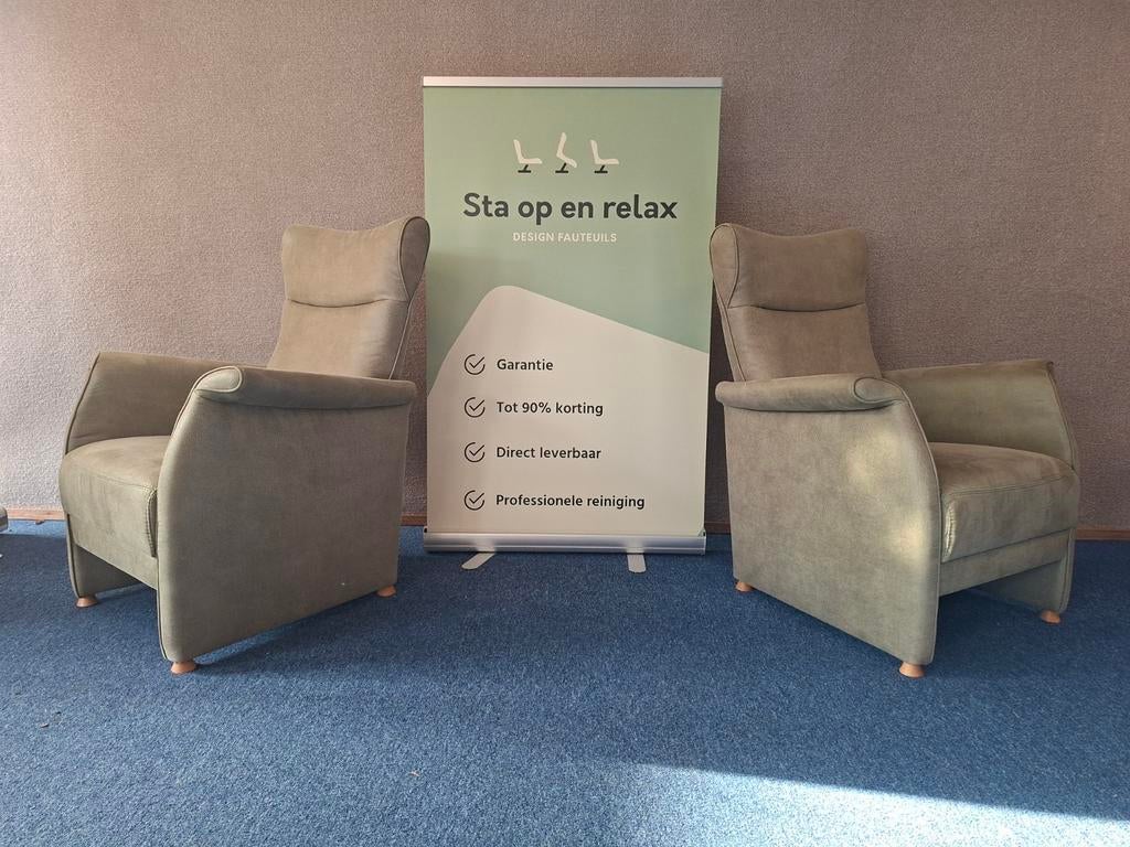 Set Prominent Frans Molenaar Fauteuils Zo goed als nieuw!