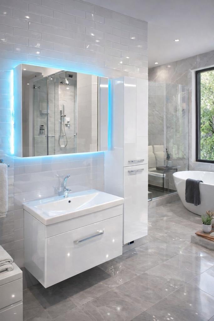 16 STUKS BADKAMER MEUBEL SET TE KOOP, Ophalen