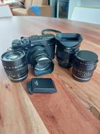 Fujifilm X-Pro2 set + 4 lenzen (23mm, 35mm, 50mm), Gebruikt, Compact, Ophalen of Verzenden, Fuji
