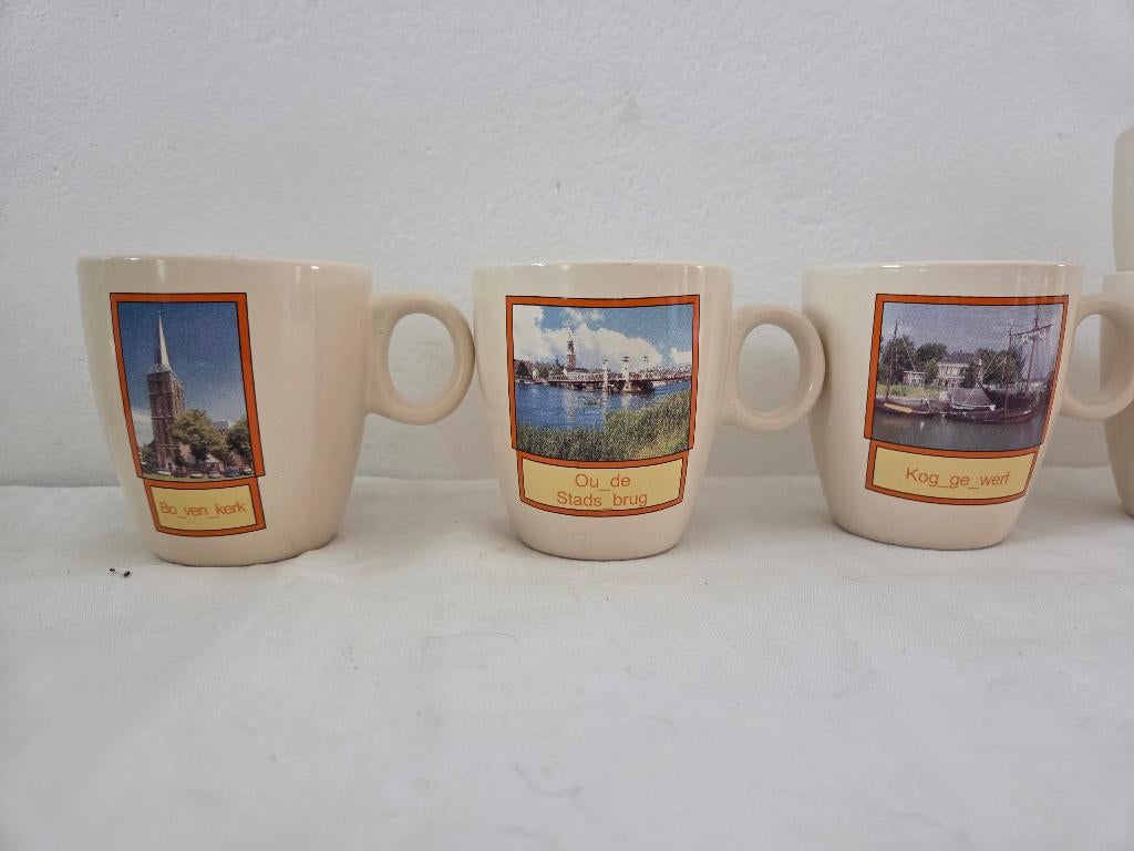 Supermarktactie C1000 C-1000  verschillende mokken bekers, Verzamelen, Supermarktacties, Albert Heijn, Ophalen of Verzenden