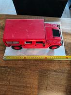 Rode Hummer modelauto, Ophalen of Verzenden, Groter dan 1:32, Auto, Overige merken