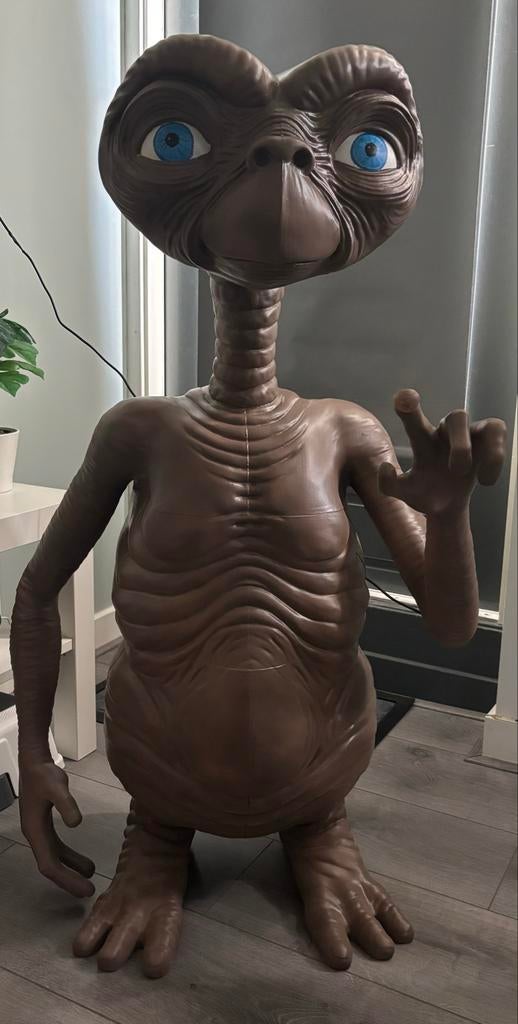 3D Geprinte ET Extraterrestrial met LED Vingerlamp - 98cm, Ophalen, Nieuw