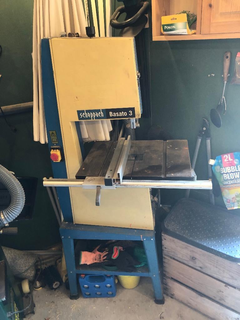 Lintzaag Scheppach, Ophalen, Gebruikt, Lintzaag, Minder dan 600 watt