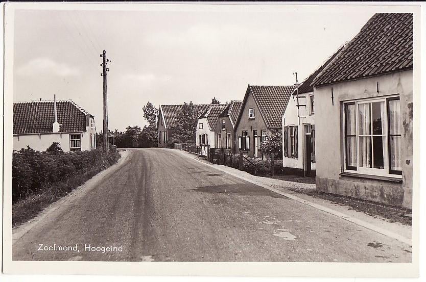 Zoelmond (Gld) Hoogeind ca. 1950., Verzenden, 1940 tot 1960, Ongelopen, Gelderland
