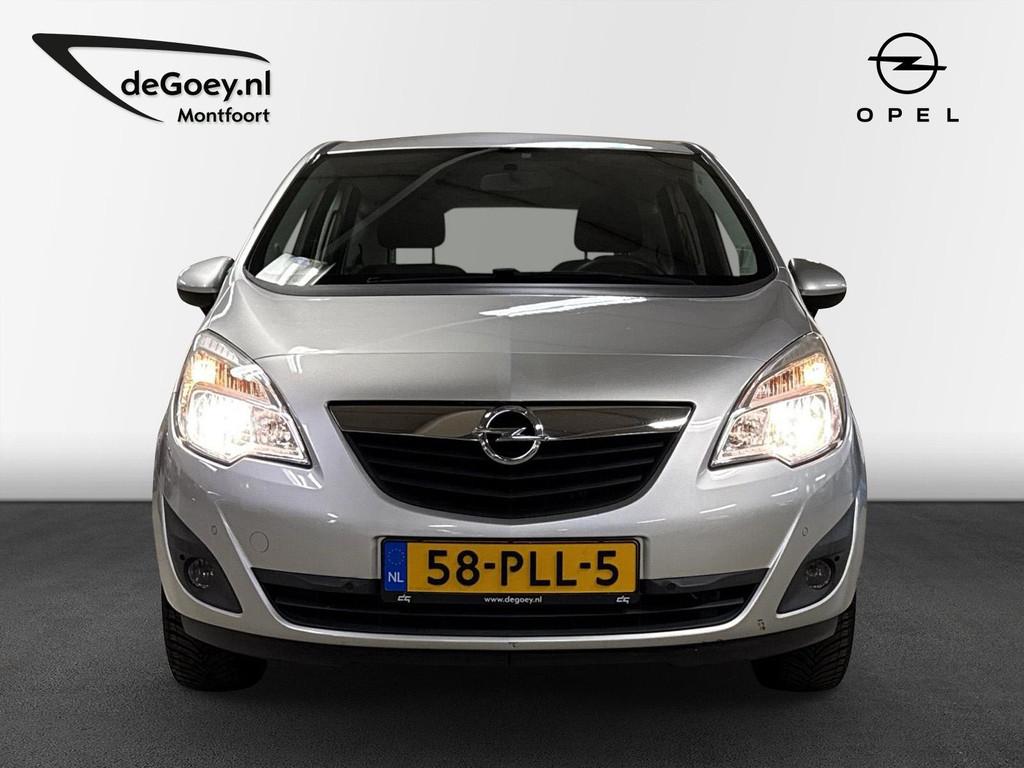 Opel Meriva 1.4 Turbo Edition trekhaak + parkeersensoren!, Voorwielaandrijving, Stof, Gebruikt, 680 kg