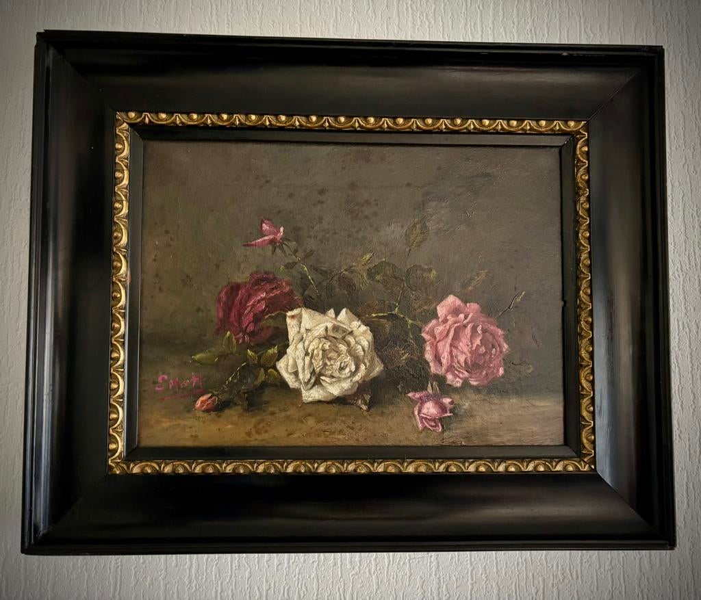 Uit nalatenschap olieverf schilderij., Antiek en Kunst, Kunst | Schilderijen | Klassiek, Ophalen of Verzenden