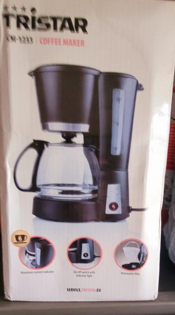Tristar CM-1233 Koffiezetapparaat, Witgoed en Apparatuur, Koffiemachine-accessoires, Nieuw, Ophalen of Verzenden