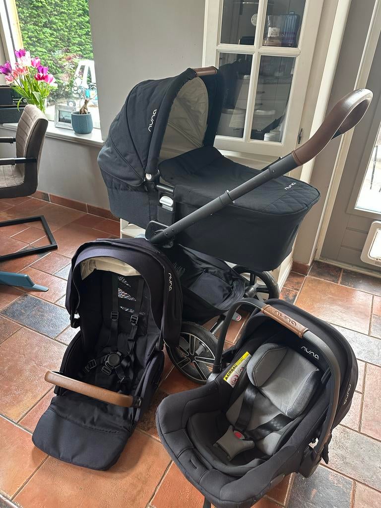Nuna Mixx Next kinderwagen set  (incl. reiswieg en zitje), Kinderen en Baby's, Gebruikt, Combiwagen, Met reiswieg, Ophalen