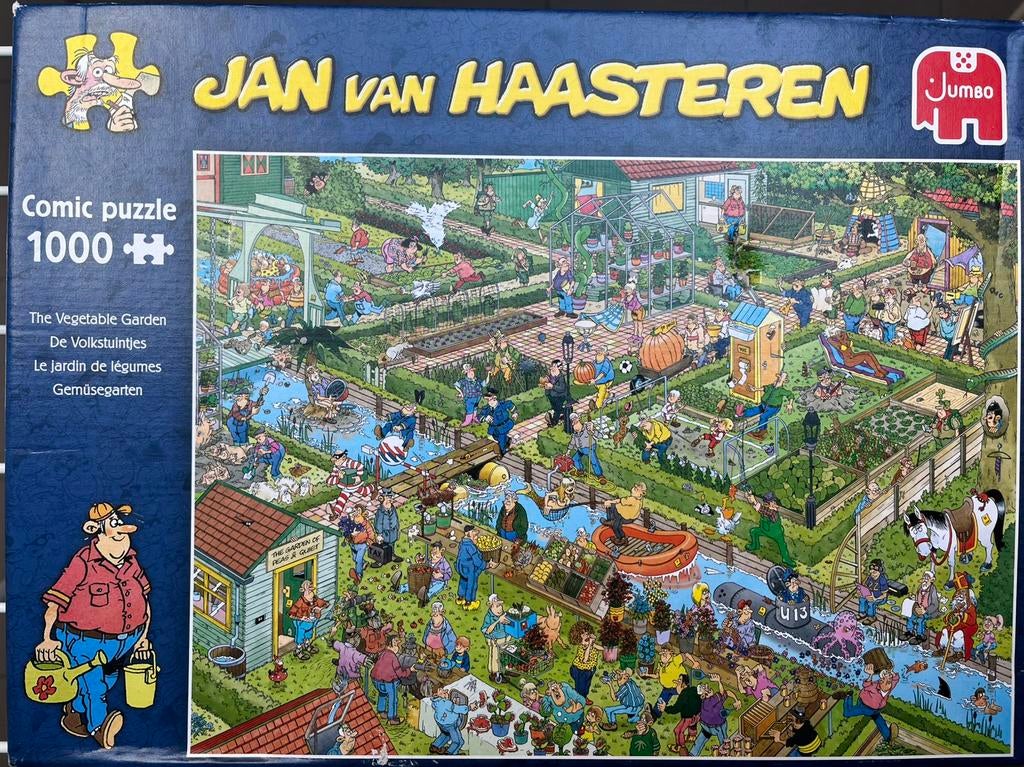 Jan van Haasteren, Hobby en Vrije tijd, Ophalen, 500 t/m 1500 stukjes, Zo goed als nieuw