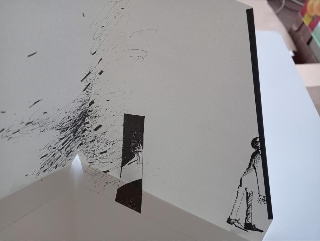 R'80 facing the edge - Pop-up kunstwerk Surrealisme 1980, Ophalen of Verzenden