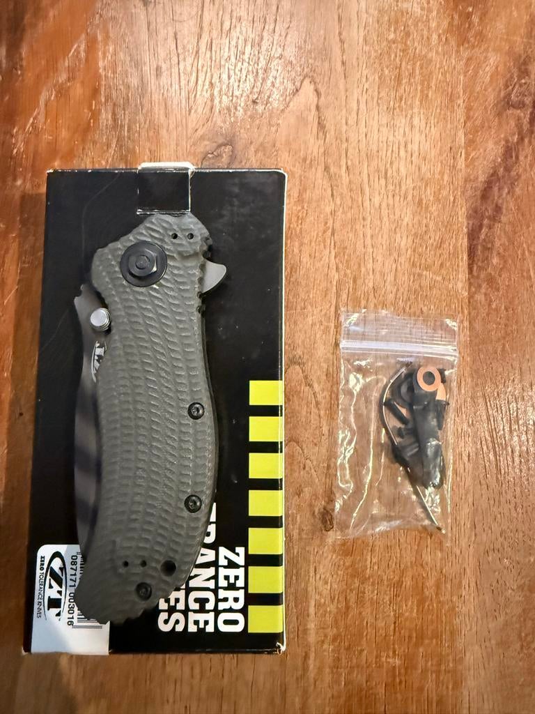 Zero Tolerance 0301 Strider/Onion Folder Groen, Ophalen of Verzenden, Zo goed als nieuw