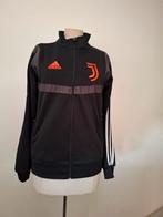 Adidas Juventus Trainingsjack Zwart Maat M, Maat 38/40 (M), Adidas, Zwart, Overige typen