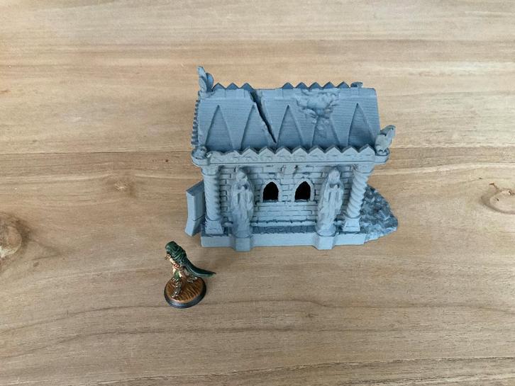 Tombe - Begraafplaats - 3d geprint, Hobby en Vrije tijd, Wargaming, Nieuw, Overige soorten, Toebehoren, Geverfd, Ophalen of Verzenden