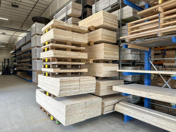 Grenen & Vuren panelen 2e sortering GOEDKOOP! Timmerpaneel, Doe-het-zelf en Verbouw, Platen en Panelen, Nieuw, Hout, 20 tot 50 mm