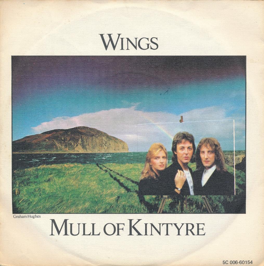 2218 Wings - Mull of Kintyre (1977), Cd's en Dvd's, Vinyl Singles, Gebruikt, Single, Pop, 7 inch, Ophalen of Verzenden