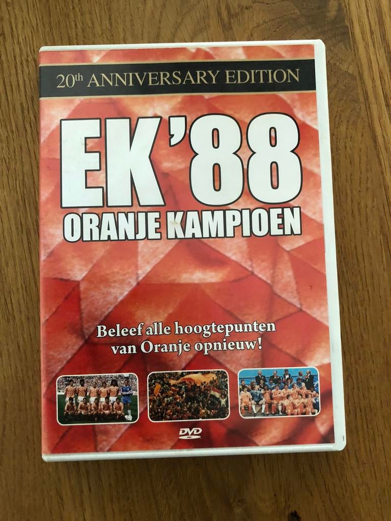 Dvd over EK 1988, Cd's en Dvd's, Ophalen of Verzenden, Zo goed als nieuw