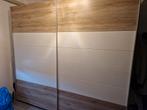 Kledingkast met schuifdeuren, Ophalen, 200 cm of meer, Met plank(en), Zo goed als nieuw