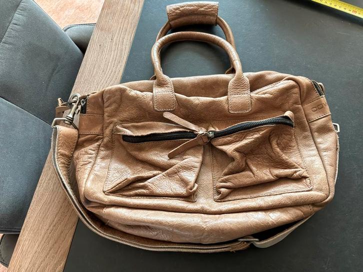 Bruine Cowboysbag 1118 The Bag Small, Sieraden, Tassen en Uiterlijk, Tassen | Damestassen, Gebruikt, Handtas, Bruin, Ophalen of Verzenden